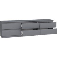 Тумба Mio Tesoro Кастор 6 ящиков 2.03.03.110.4 (серый) - Превью изображения №3 — Интернет-магазин ПроЗаказ