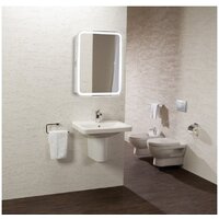  Doratiz Шкаф с зеркалом Doratiz Аква Плюс 50 2711.936 (белый,с подсветкой) - Превью изображения №4 — Интернет-магазин ПроЗаказ