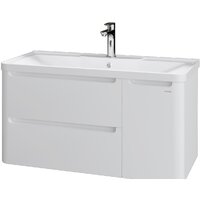 Grossman Тумба под умывальник Адель 90 см подвесная (белый)