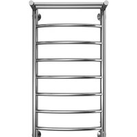 TERMINUS Классик П8 400x850 с полкой бп электро (хром)