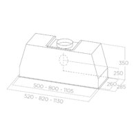 Кухонная вытяжка Elica Ct35 Pro IX/A/120 PRF0183210 - Превью изображения №2 — Интернет-магазин ПроЗаказ
