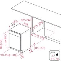 Встраиваемая посудомоечная машина TEKA DFI 46650 - Превью изображения №8 — Интернет-магазин ПроЗаказ