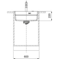 Кухонная мойка Franke Kanon KNG PRO 610-53 FTL 114.0749.556 (грецкий ореховый) - Превью изображения №6 — Интернет-магазин ПроЗаказ
