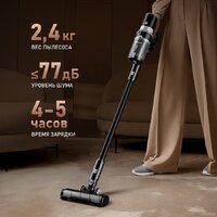 Пылесос Weissgauff V12 BLDC 400 Nero Turbo - Превью изображения №14 — Интернет-магазин ПроЗаказ