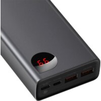 Внешний аккумулятор Baseus Adaman Metal Digital Display PPIMDA-D01 20000mAh (черный) - Превью изображения №5 — Интернет-магазин ПроЗаказ