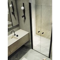 Душевая дверь MaybahGlass 198x89 MGD-423-6 (прозрачное стекло/черный) - Превью изображения №5 — Интернет-магазин ПроЗаказ