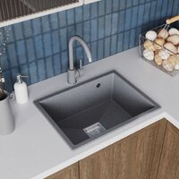 Кухонная мойка Polygran Blade 500 (серый) - Превью изображения №2 — Интернет-магазин ПроЗаказ