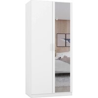 Интермебель Марсель 580 1 зеркало МР-07 (белый премиум)