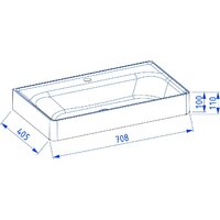Умывальник Lauter Solid Surface - Превью изображения №2 — Интернет-магазин ПроЗаказ