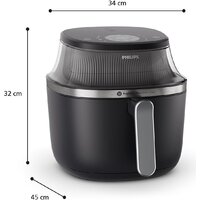Аэрогриль (аэрофритюрница) Philips 3000 Series Ovi XL NA341/00 - Превью изображения №10 — Интернет-магазин ПроЗаказ