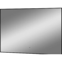  Континент Зеркало Amer Led 120x70 (с бесконтактным сенсором, черный, нейтральная подсветка) - Превью изображения №1 — Интернет-магазин ПроЗаказ