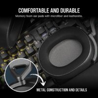 Наушники Corsair HS65 Surround (карбон) - Превью изображения №5 — Интернет-магазин ПроЗаказ