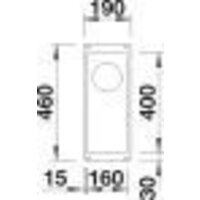 Кухонная мойка Blanco Subline 160-U 526802 (мягкий белый) - Превью изображения №2 — Интернет-магазин ПроЗаказ