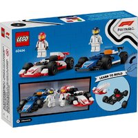 Конструктор LEGO City Formula 1 Гоночные автомобили Williams и Haas 60464 - Превью изображения №2 — Интернет-магазин ПроЗаказ