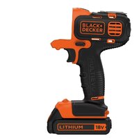 Дрель-шуруповерт Black & Decker MT218K (с 1-им АКБ) - Превью изображения №3 — Интернет-магазин ПроЗаказ