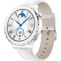 Huawei Watch GT 3 Pro Ceramic 43 мм (белый/кожа)