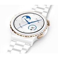 Умные часы Huawei Watch GT 3 Pro Ceramic 43 мм (белый/кожа) - Превью изображения №7 — Интернет-магазин ПроЗаказ