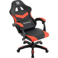 Игровое (геймерское) кресло Defender Runa (черный/красный) - Превью изображения №6 — Интернет-магазин ПроЗаказ