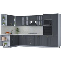 Интерлиния Мила Шато 1.88x3.4 ВТ левая (пепел/пепел/опал светлый)