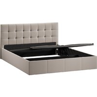 Кровать Трия Эмма с ПМ 160x200 (велюр Confetti Smoke) - Превью изображения №2 — Интернет-магазин ПроЗаказ