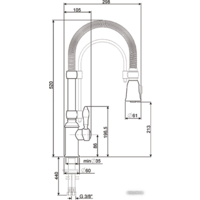 Смеситель Smeg MIDR7RA-2 - Превью изображения №2 — Интернет-магазин ПроЗаказ