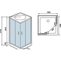 Душевая кабина WeltWasser WW500 Laine 1004 - Превью изображения №11 — Интернет-магазин ПроЗаказ