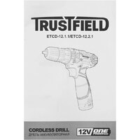 Дрель-шуруповерт Trustfield ETCD-12.2.1 (с 2-мя АКБ, кейс) - Превью изображения №8 — Интернет-магазин ПроЗаказ