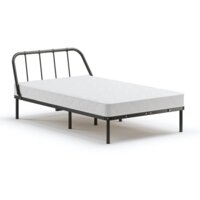 Кровать Домаклево Мира 120x200 (черный) - Превью изображения №2 — Интернет-магазин ПроЗаказ