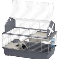 Клетка Ferplast Barn 80 57068021 (серый) - Превью изображения №2 — Интернет-магазин ПроЗаказ