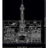 Конструктор LEGO Architecture 21064 Париж – Город Любви - Превью изображения №5 — Интернет-магазин ПроЗаказ