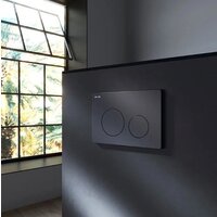 Унитаз подвесной Lauter Augsburg 21109EC + I012709 + I090138 (черный матовый с кнопкой смыва черный матовый) - Превью изображения №18 — Интернет-магазин ПроЗаказ