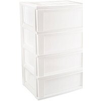 Комод Berossi Bongo 4-секционный (снежно-белый) - Превью изображения №2 — Интернет-магазин ПроЗаказ