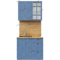 Интерлиния Берес 0.9А (дуб лазурный/дуб лазурный/дуб бунратти)