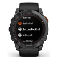 Умные часы Garmin Fenix 7X Pro Solar (сланцево-серый/черный) - Превью изображения №11 — Интернет-магазин ПроЗаказ