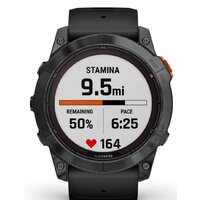 Умные часы Garmin Fenix 7X Pro Solar (сланцево-серый/черный) - Превью изображения №9 — Интернет-магазин ПроЗаказ