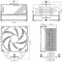 Кулер для процессора ID-Cooling Frozn A410 ARGB White - Превью изображения №6 — Интернет-магазин ПроЗаказ