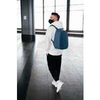 Городской рюкзак XD Design Bobby Hero Regular (голубой) - Превью изображения №32 — Интернет-магазин ПроЗаказ
