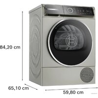Сушильная машина Bosch Serie 8 WQB246AXPL - Превью изображения №6 — Интернет-магазин ПроЗаказ