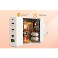 Сетевое зарядное Cabletime G150W (белый) - Превью изображения №2 — Интернет-магазин ПроЗаказ