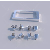 Душевой уголок RGW CL-48 32094896-011 160x90 (хром/прозрачное стекло) - Превью изображения №2 — Интернет-магазин ПроЗаказ