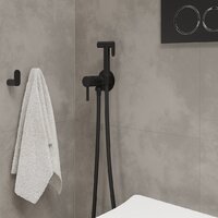 Гигиенический душ Roxen Santi 500940-B (черный матовый) - Превью изображения №2 — Интернет-магазин ПроЗаказ