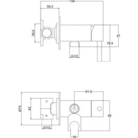 Гигиенический душ Roxen Santi 500940-B (черный матовый) - Превью изображения №15 — Интернет-магазин ПроЗаказ