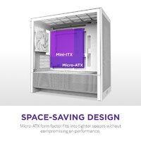 Корпус NZXT H3 Flow CC-H31FW-01 - Превью изображения №3 — Интернет-магазин ПроЗаказ