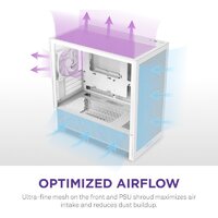 Корпус NZXT H3 Flow CC-H31FW-01 - Превью изображения №6 — Интернет-магазин ПроЗаказ