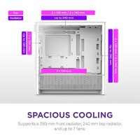 Корпус NZXT H3 Flow CC-H31FW-01 - Превью изображения №5 — Интернет-магазин ПроЗаказ