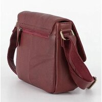 Женская сумка Poshete 827-3641D-BRD (бордовый) - Превью изображения №2 — Интернет-магазин ПроЗаказ