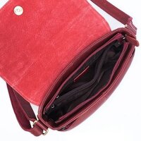 Женская сумка Poshete 827-3641D-BRD (бордовый) - Превью изображения №4 — Интернет-магазин ПроЗаказ