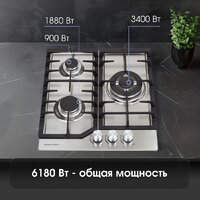 Варочная панель Zigmund & Shtain G 22.4 S - Превью изображения №3 — Интернет-магазин ПроЗаказ