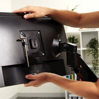 Кронштейн для монитора Fellowes Tallo Compact Dual Monitor Arm (черный) - Превью изображения №5 — Интернет-магазин ПроЗаказ