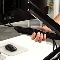 Кронштейн для монитора Fellowes Tallo Compact Dual Monitor Arm (черный) - Превью изображения №6 — Интернет-магазин ПроЗаказ